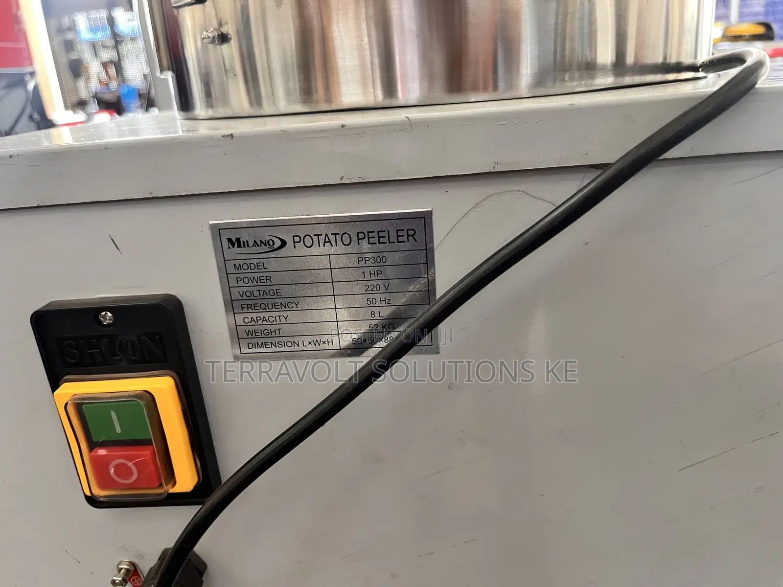 Milano Pp300 Commercial Potato Peeler