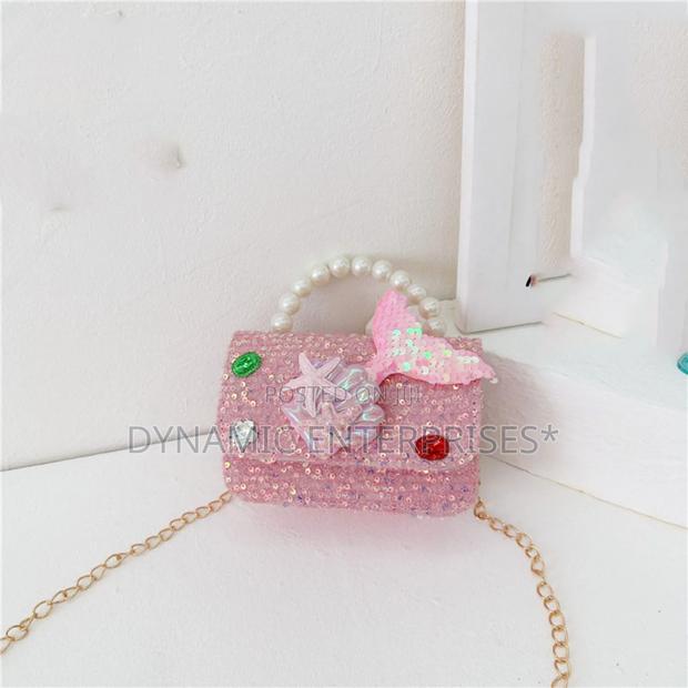 Pink Sequin Mini Handbag - thumbnail 3