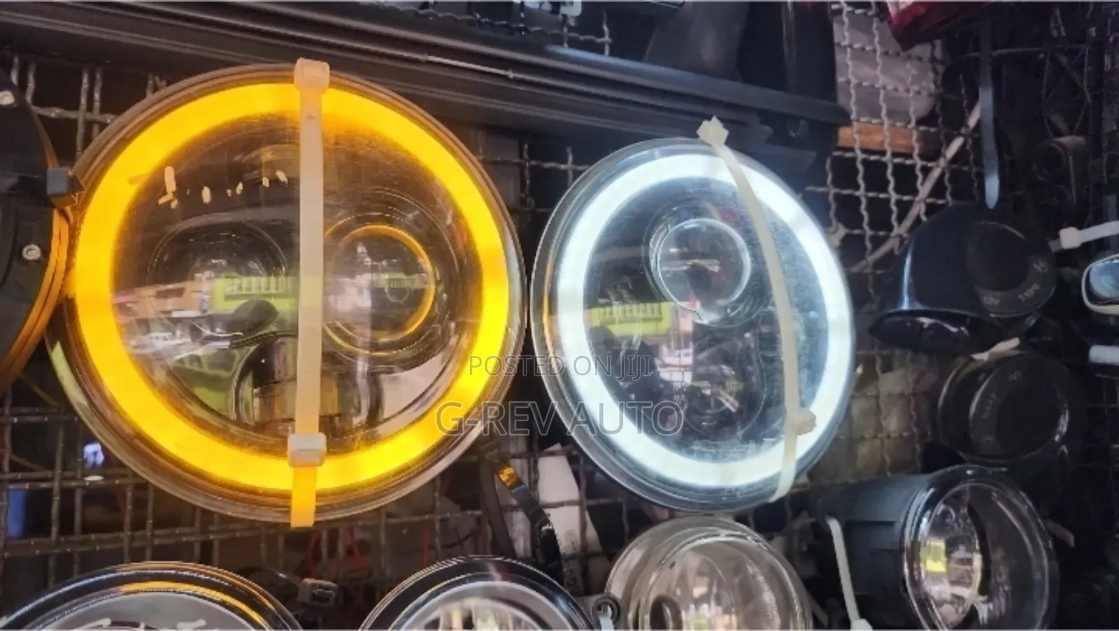 Land Rover Defender Headlights.
