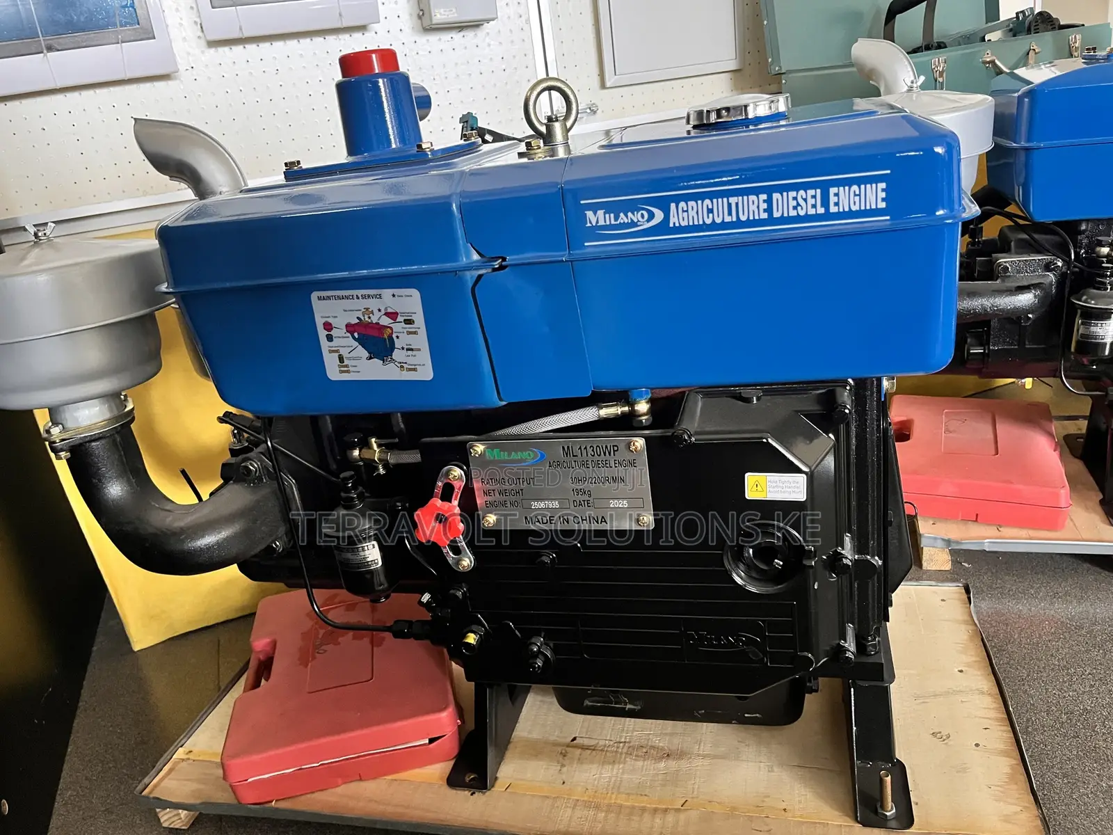 30hp Milano Heavy Duty Agricultural Engine