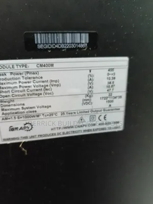All Weather Monocrystalline Solar Panel 400w