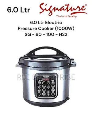 Signature Electric Pressure Cooker 6l