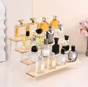 *4-Tier Wooden Acrylic Perfume Display Stand*