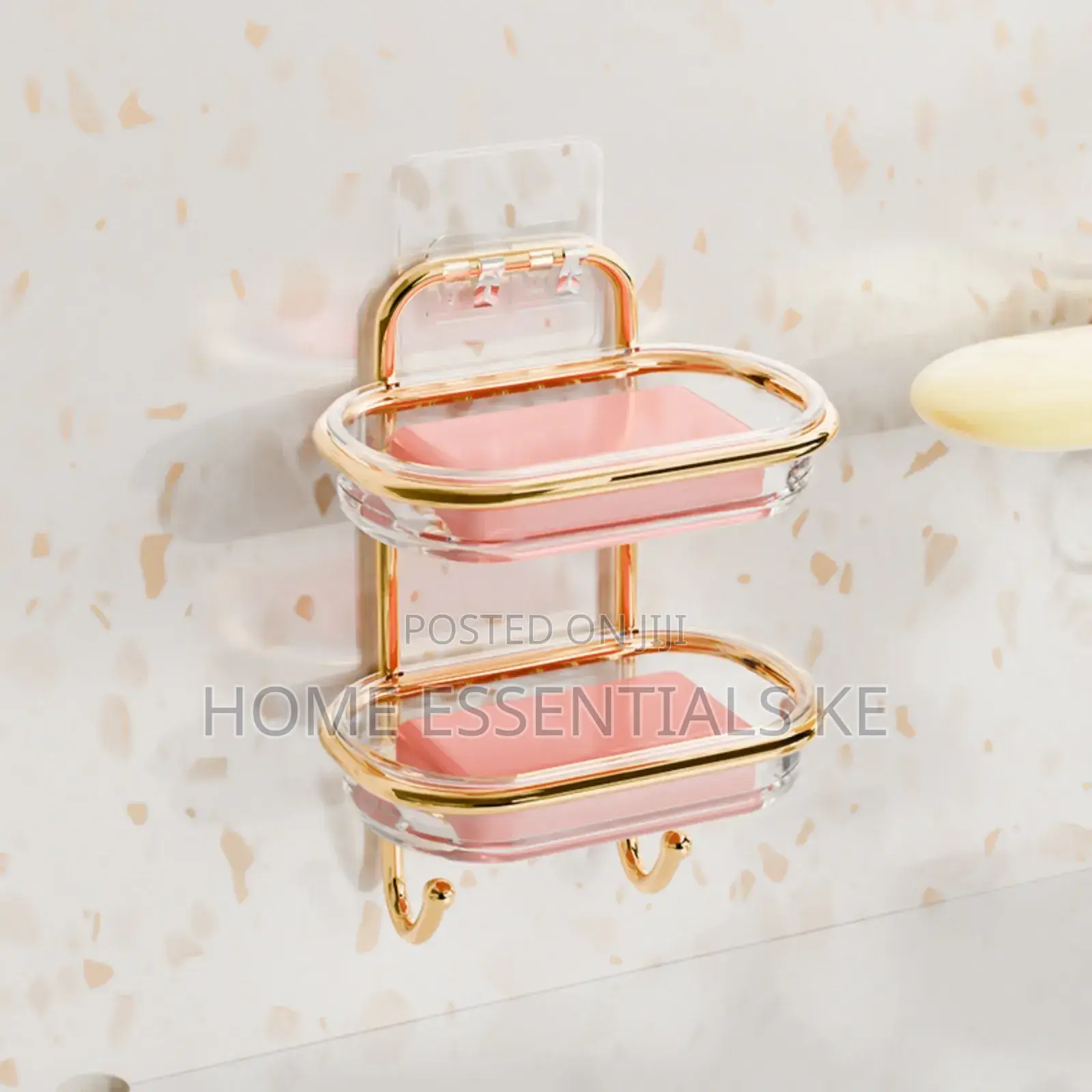 *Luxury Double-Layer Wall Mounted Soap Holder*