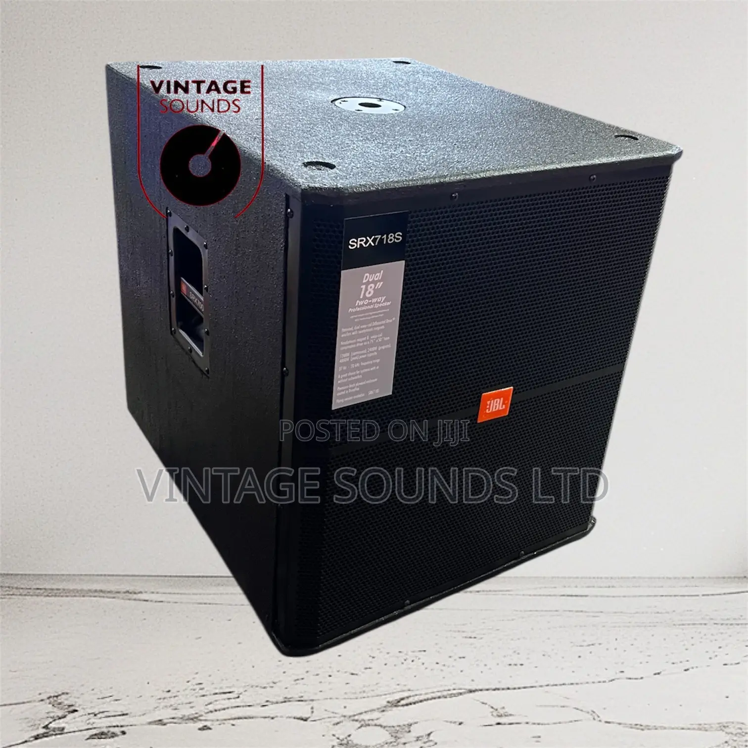 JBL Srx718s 18" 3200w Bass Subwoofer
