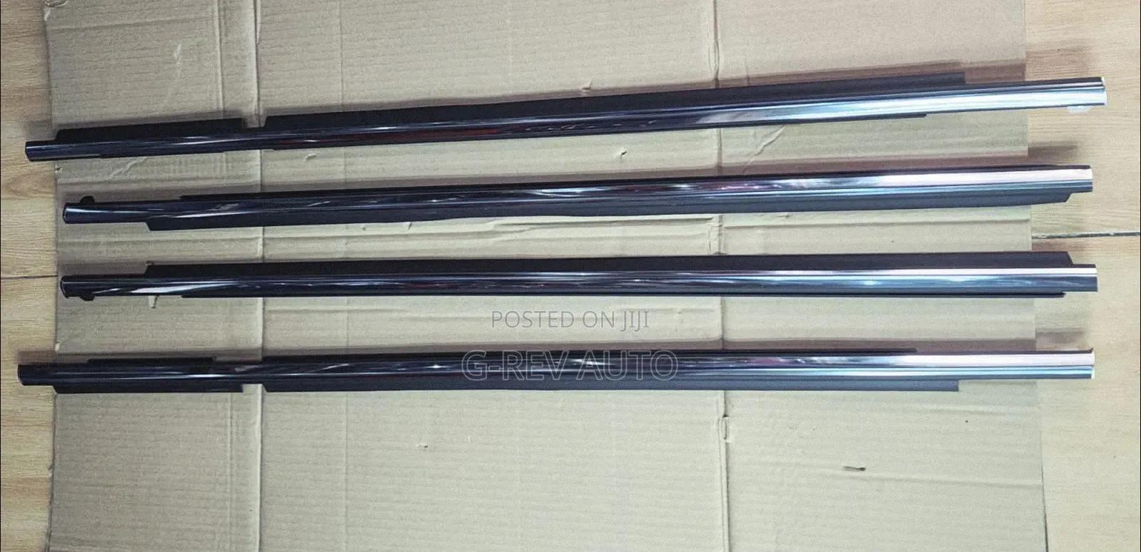 Land Cruiser 200 Series Chrome Weather Strips