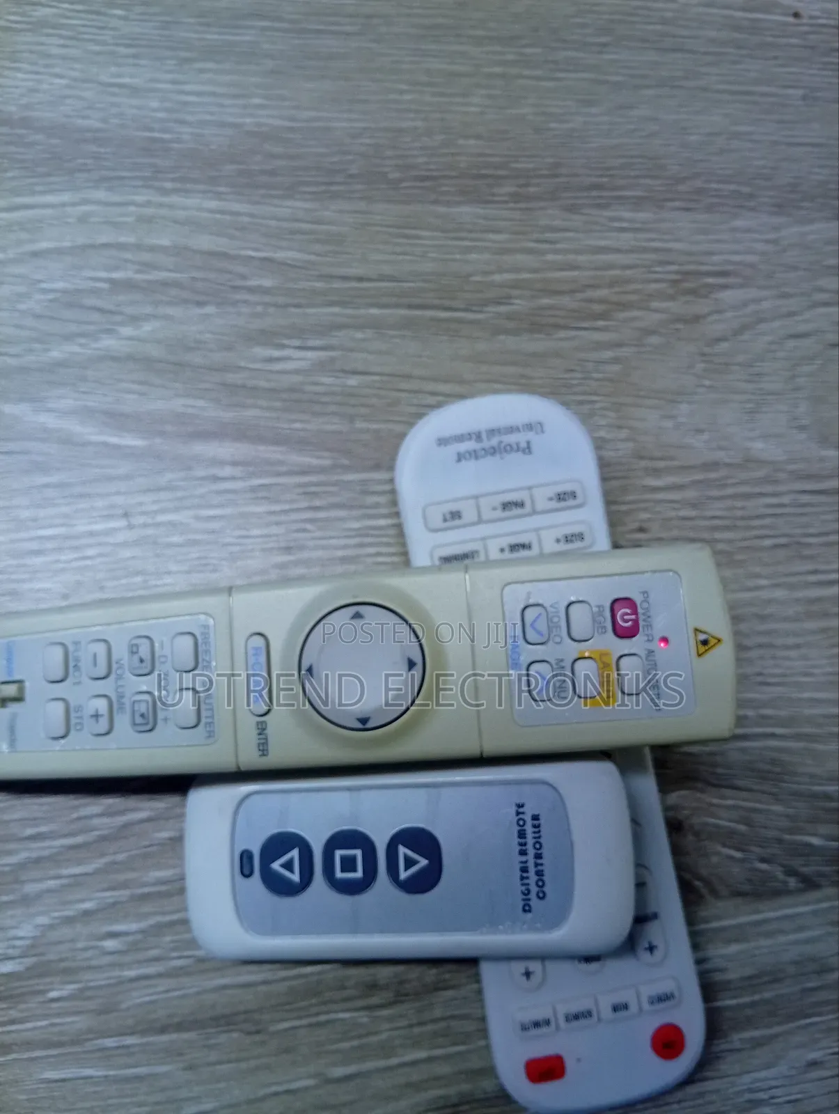 Easy Navigatable Projector Remotes