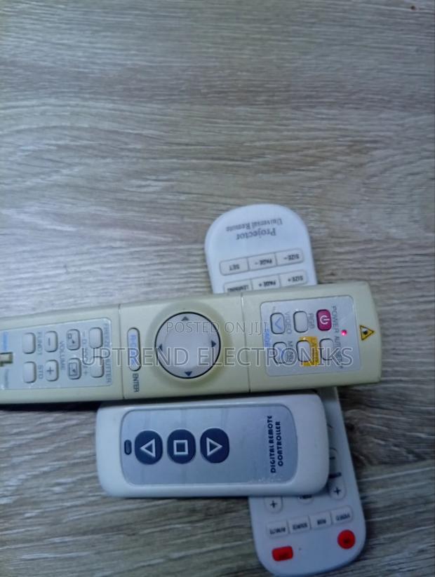 Easy Navigatable Projector Remotes - main view