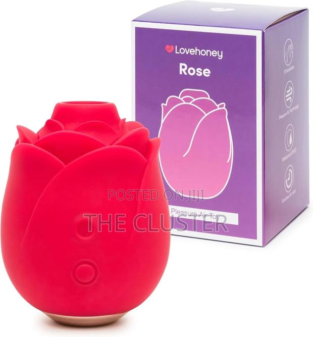 Electric Rose Critoris Stimulator Vibrator - main view
