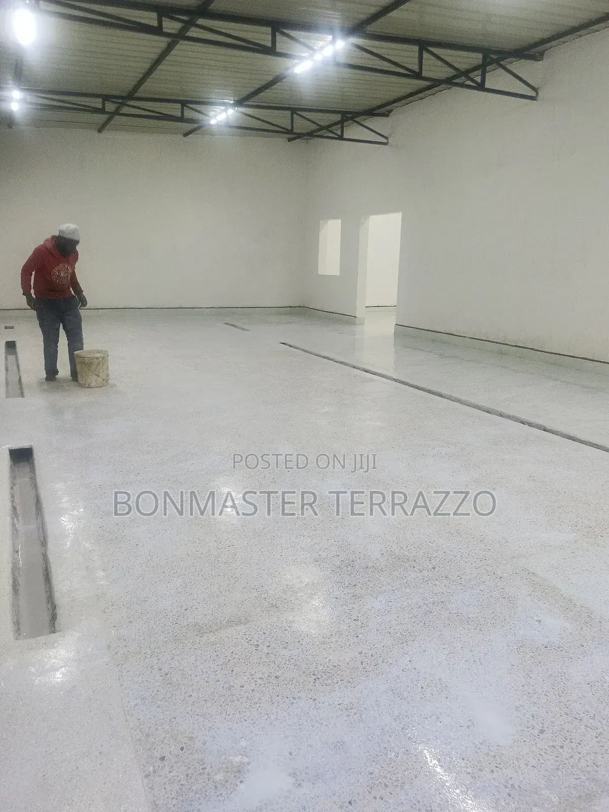 Star White Terrazzo