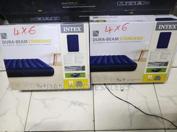 Inflated Mattress With Free Pump – Portable Durable Design