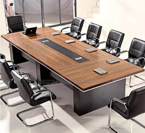 3 Meter Brown Management Conference Table - thumbnail 12