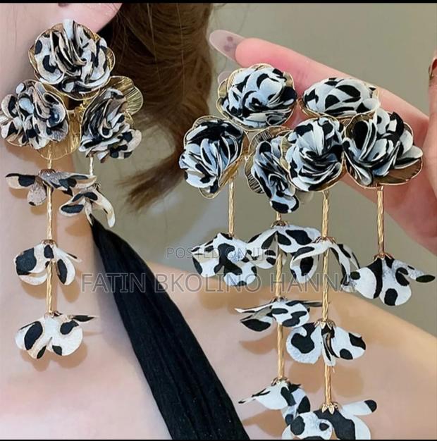 Unique Animal Print Earrings - main view
