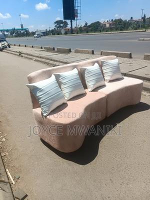 Reception Seat or Salon Waiting Seat, Peach - main view