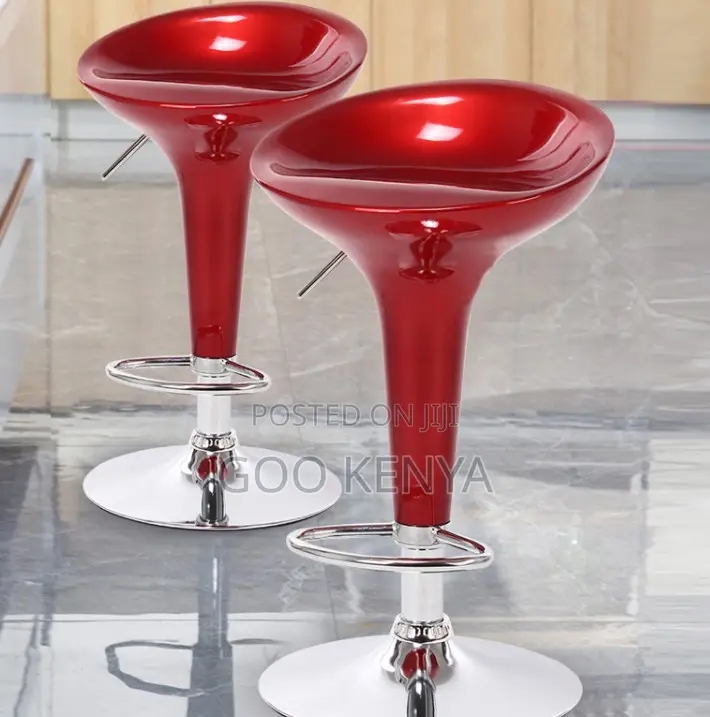 Home Stool; Adjustable Metal Plastic Bar Stools for Counter Seating