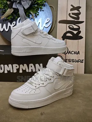 Plain Airforce 1 High Cut