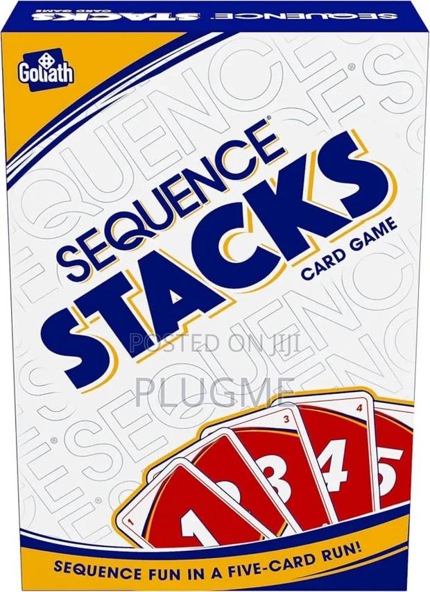 Sequence Stacks Card Game - main view