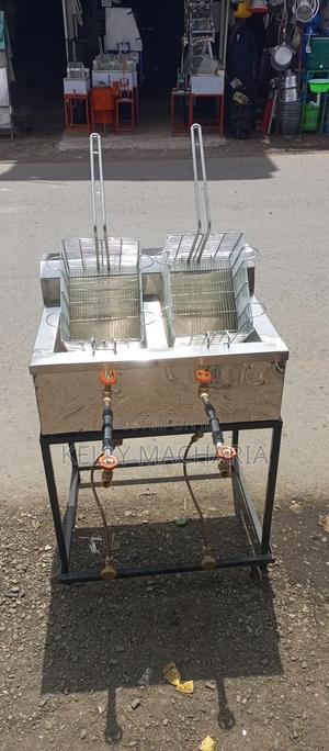 Double Gas Fryer - main view