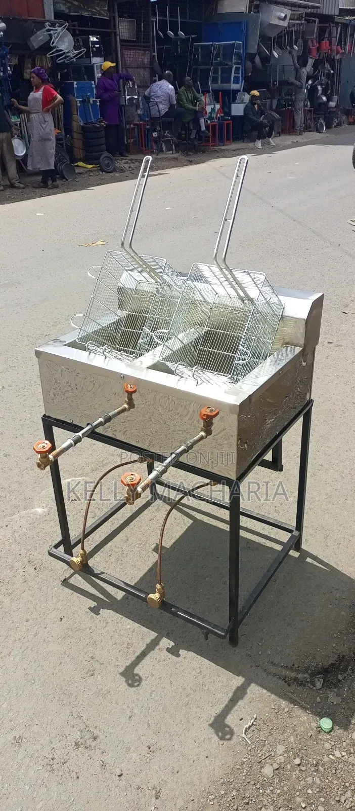 Double Gas Fryer