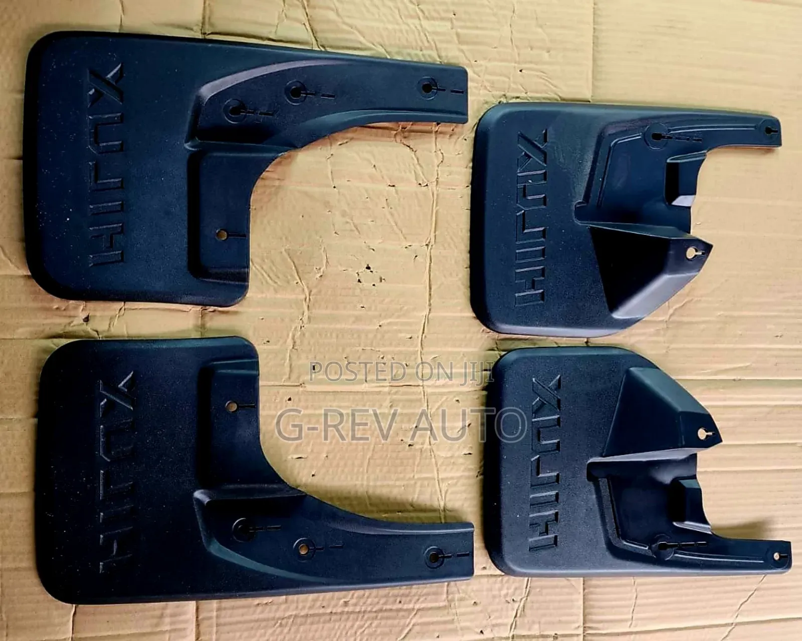 Hilux Revo 4wd Mudflaps