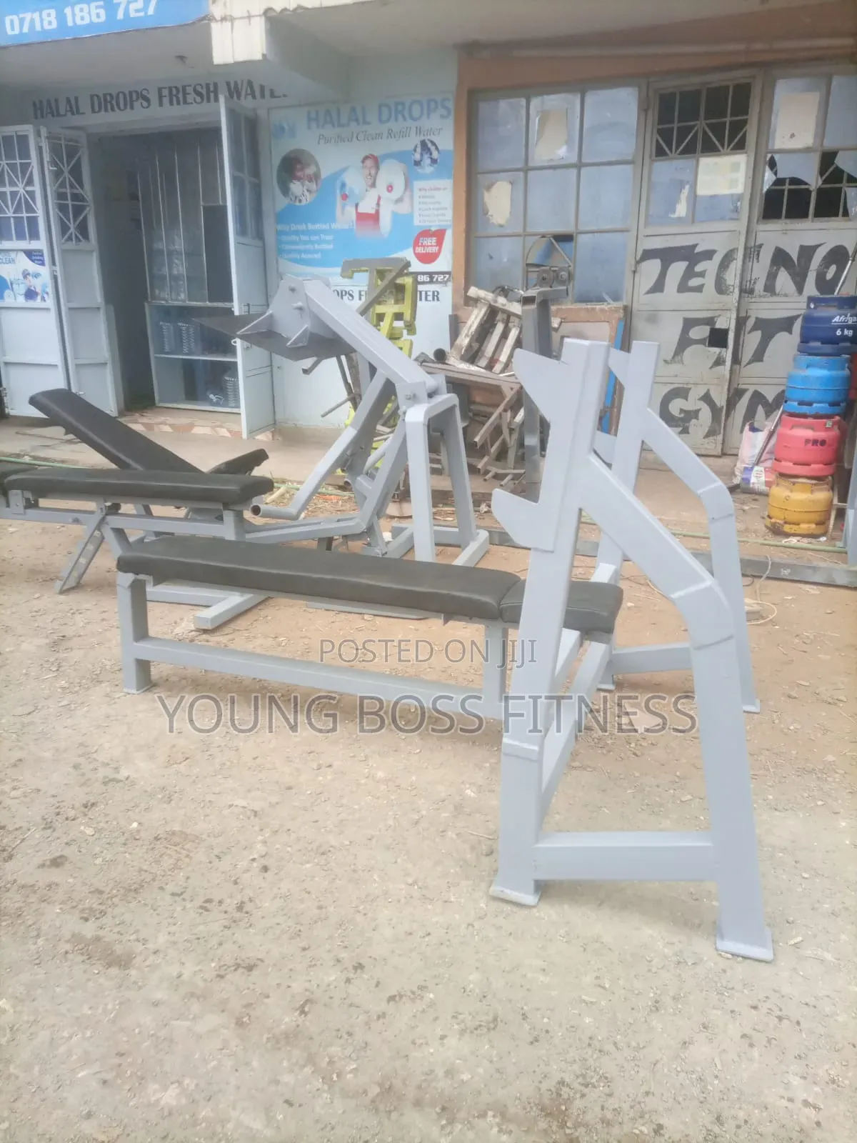 Gym Machines and Equipment.