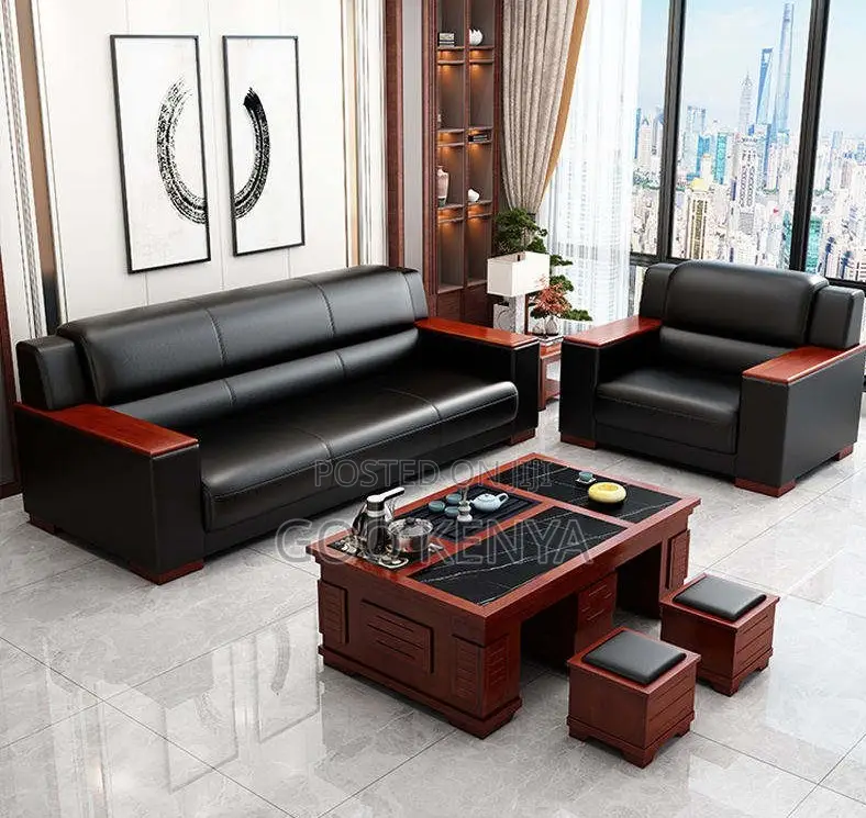 Home Sofa; Modern Multi-Use Leather Sofa for Home Commercial Use