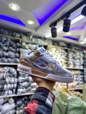 Louis Vuitton Trainer Silver