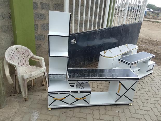 Tv Stands Tv Stand White Black - main view