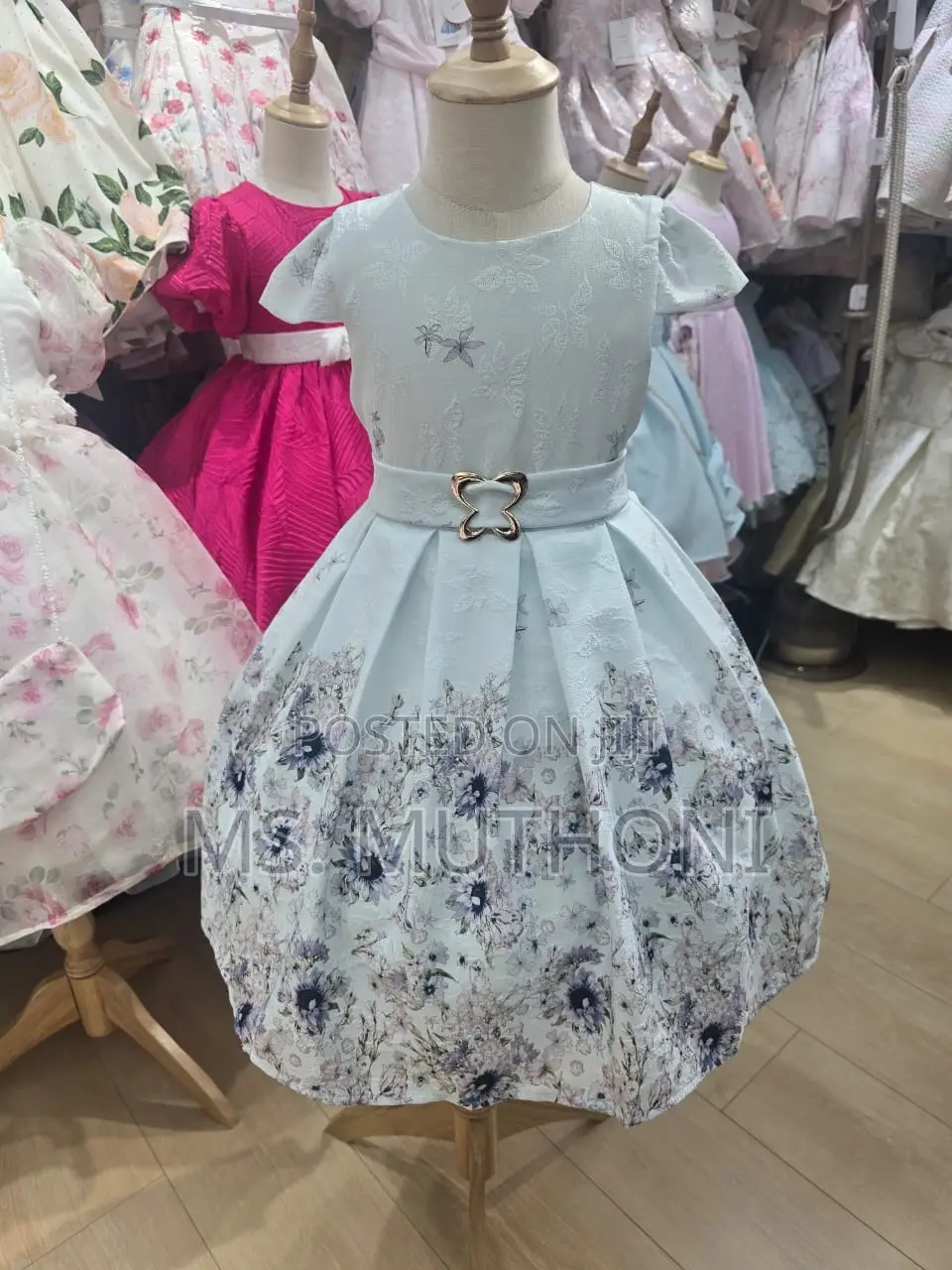 Elegant Flower Dress for Girls Upto 11 Yrs