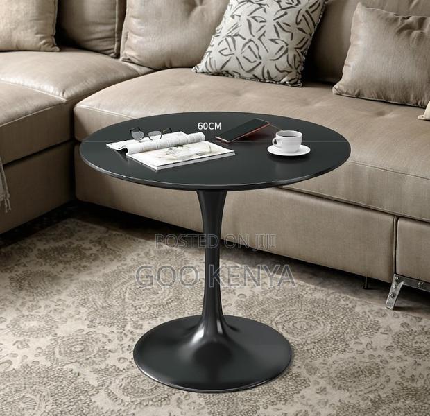 Home Table; Smooth Wood Round Living Room Table for Coffee Areas