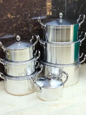 *14pc Stainless Steel Cookware(Tc Brand) 