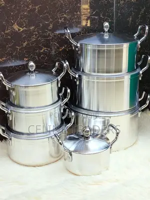 *14pc Stainless Steel Cookware(Tc Brand) 