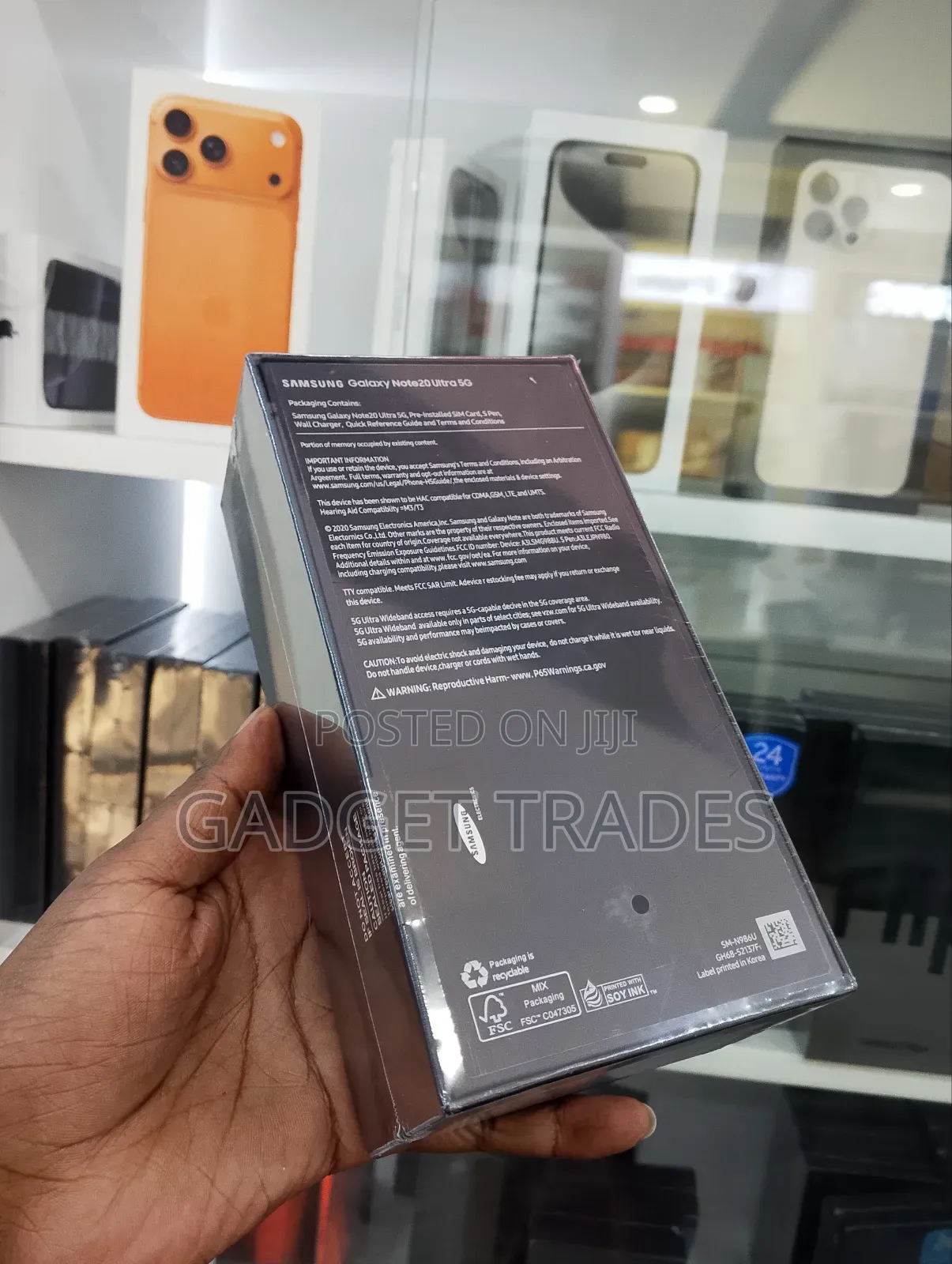 New Samsung Galaxy Note 20 Ultra 5G 256 GB Black