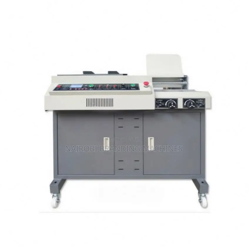 Heavy Duty Hot Melt Glue Binding Machine Suitable for Art Paper