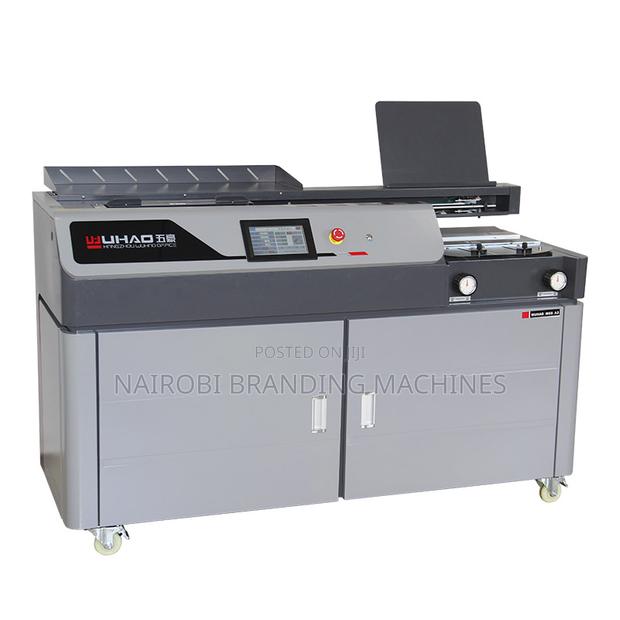 High Efficiency Automatic Hot Melt Perfect Glue Book Binding Machine