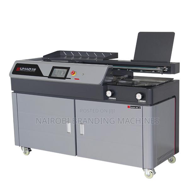 Automatic Exercise Book Paper Notebook Hot Melt Glue Binding Machine