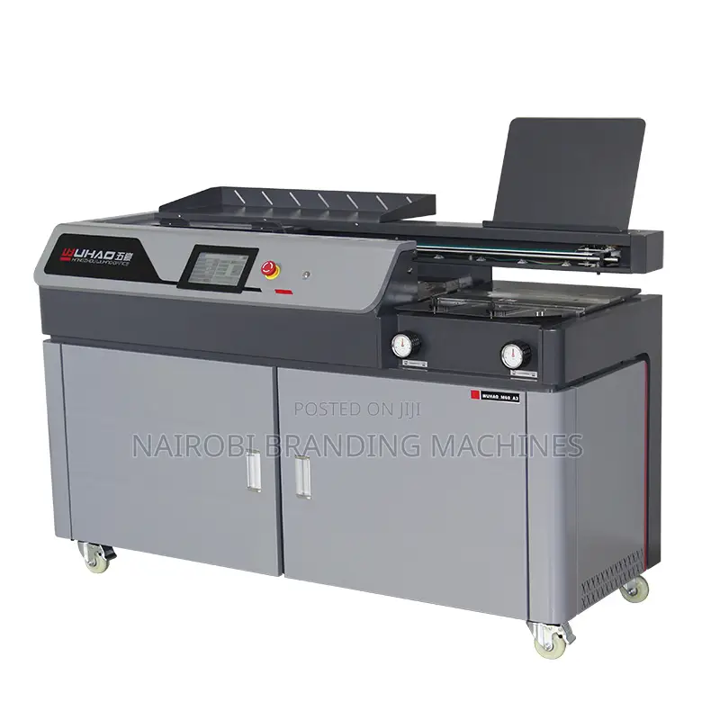 Automatic Exercise Book Paper Notebook Hot Melt Glue Binding Machine