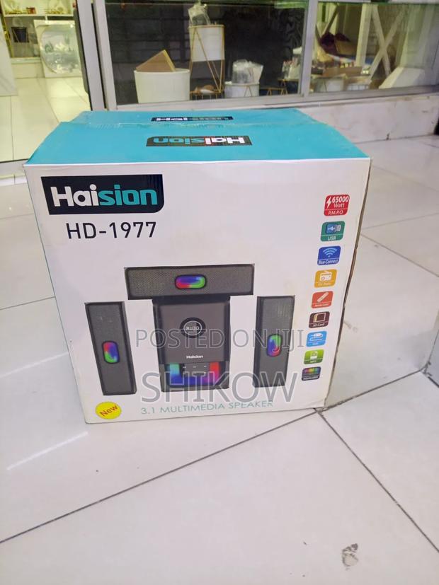 Haision Hd-1977 Powerful 3.1 Channel Multimedia Speaker
Bluetooth, Fm