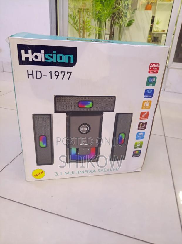 Haision 3.1 Subwoofer Hd-1977 – Bluetooth, Fm Usb
 -65000w