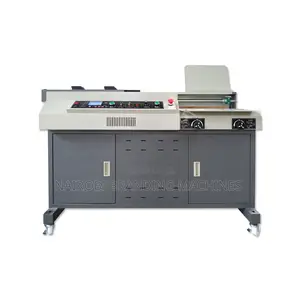 Single Gluing Roller Hot Glue Book Binding Machine