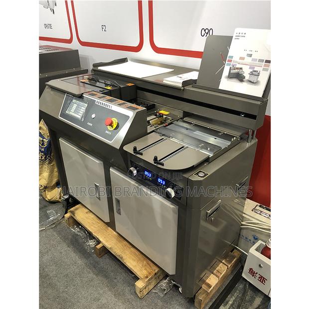 A3 Perfect Side Glue Binder Machine Electric With Glue Binder