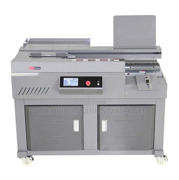 Electric Auto Book Binder Perfect Binding Machine With Hot Melt