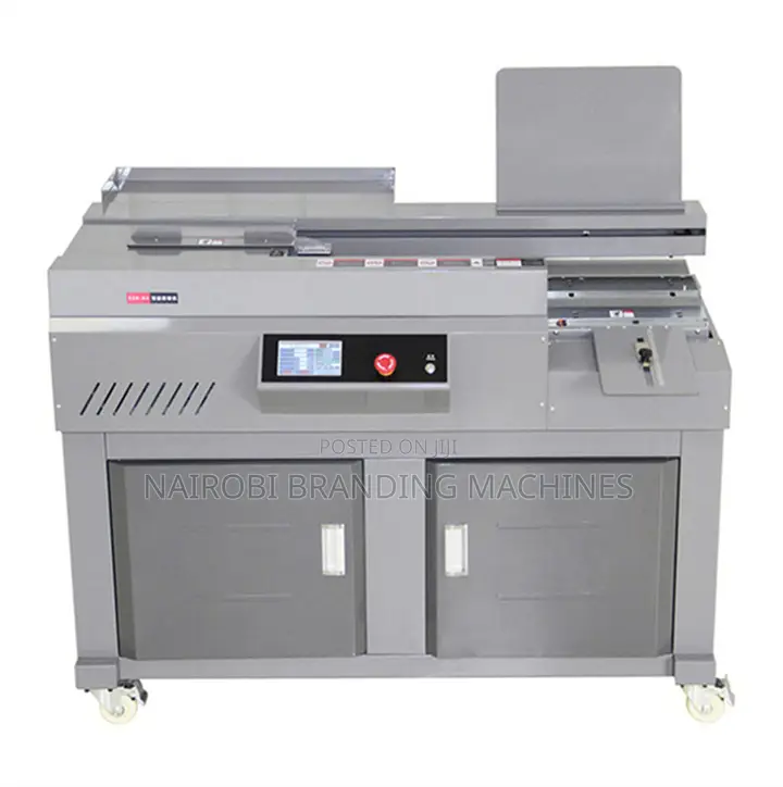 Electric Auto Book Binder Perfect Binding Machine With Hot Melt