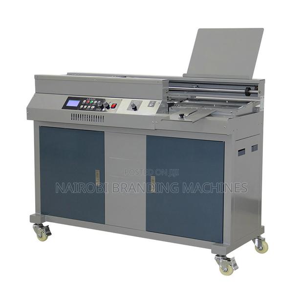 Automatic Perfect Wireless Book Hot Melt Glue Binder Binding Machine