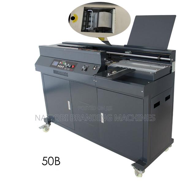 Auto Wireless Hot Glue Binding Machine for Books, Brochures,Notebooks - main view