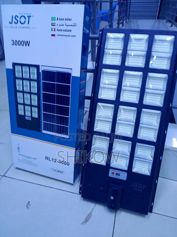 Jsot 3000w Rl2-3000 Ultra Bright Solar Street Light