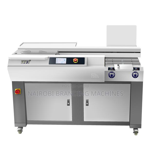 A3 Hard Cover Book Binding Making Machine Hot Melt Glue