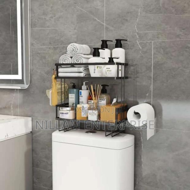 Double Layer Bathroom/ Toilet Racks - thumbnail 2