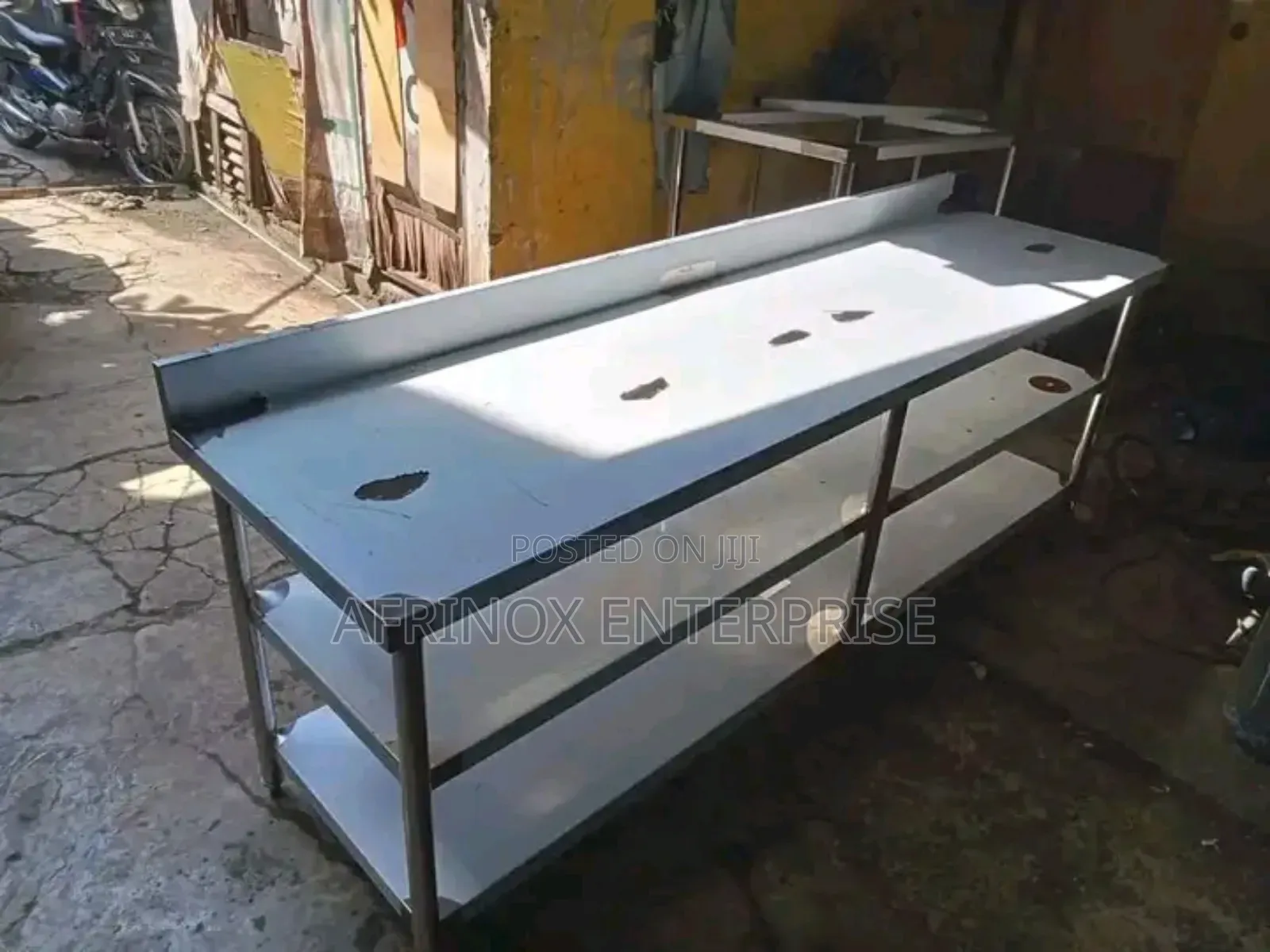 Heavy-Duty Stainless Steel Work Table – Perfect for Home or Commercial