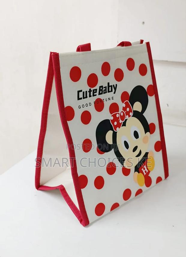 Disney Mickey Linen Insulated Lunch Bag